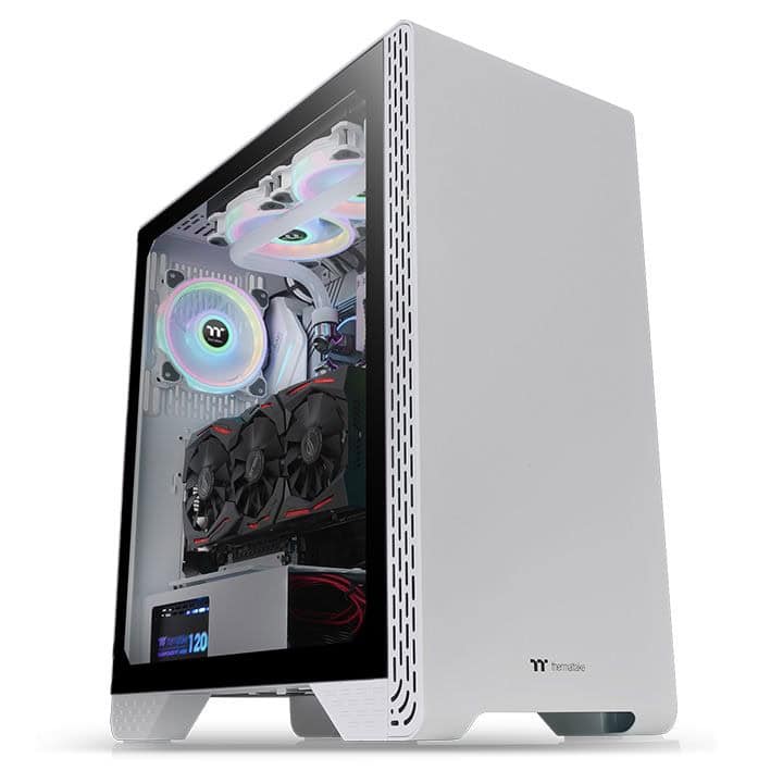 GABTMK2100_full Gabinete Thermaltake S300 TG Snow Edition Mid-Tower, ATX/Micro-ATX/Mini-ITX, USB 2.0/3.0, sin Fuente, 1 Ventilador CA-1P5-00M6WN-00 1