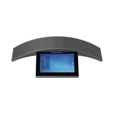 Teléfono - Audioconferencias IP Android 10, 12 líneas SIP con 12 cuentas, pantalla táctil  8", puertos Gigabit, Wi-Fi, Bluetooth, PoE, codec Opus, IPV4/IPV6 con gestión en la nube GDMS