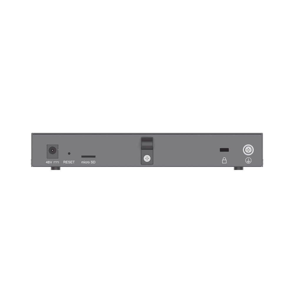 GCC6010-AD-1-l 4 en 1: Firewall Nueva Generación, Router, PBX IP, Switch Gigabit de 5 Puertos (4 PoE) y 2 Puertos SFP 2.5 Gigabit GCC6010 5
