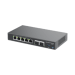 4 en 1: Firewall Nueva Generación, Router, PBX IP, Switch Gigabit de 5 Puertos (4 PoE) y 2 Puertos SFP 2.5 Gigabit GCC6010-AD-4-l