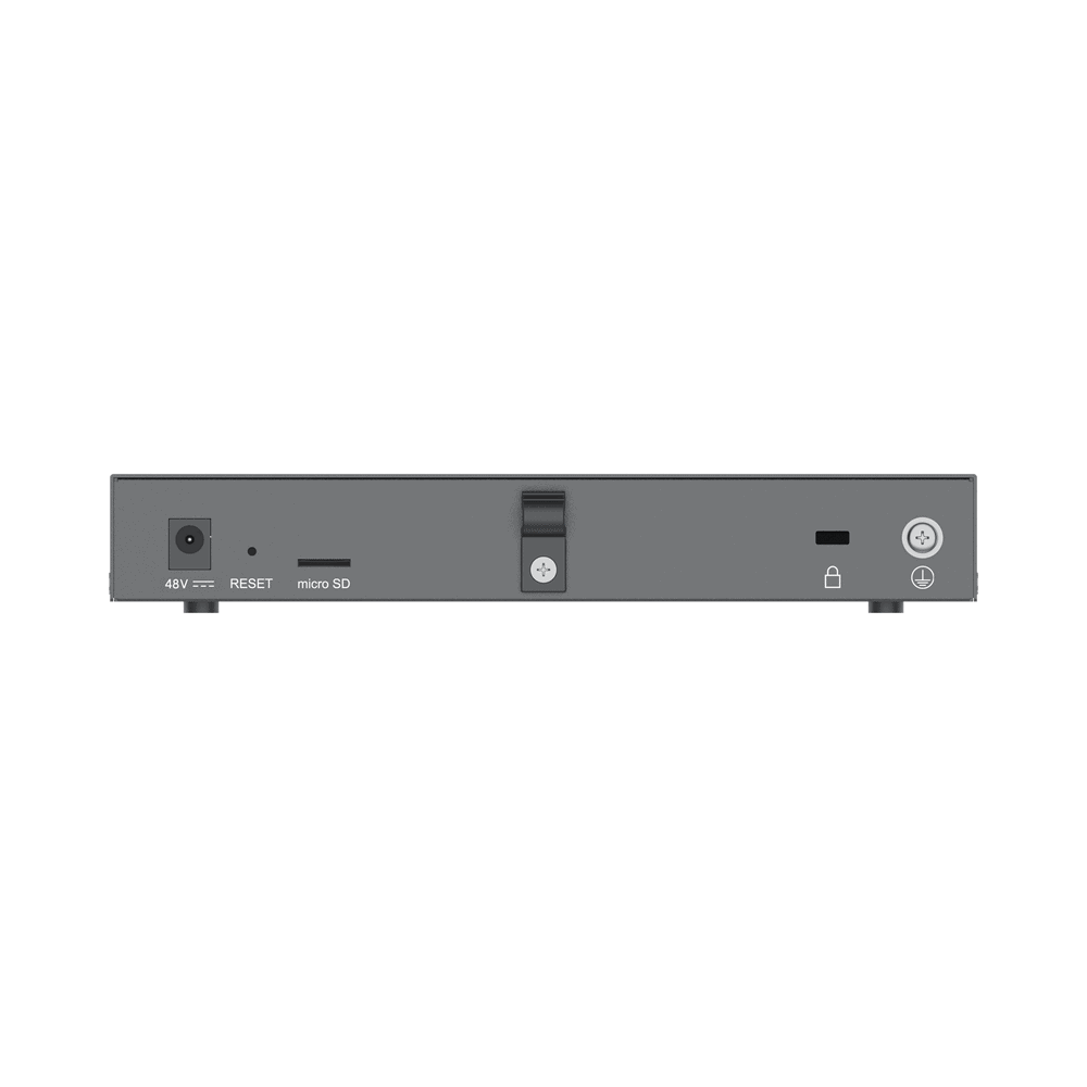 GCC6010-AD-5-l 4 en 1: Firewall Nueva Generación, Router, PBX IP, Switch Gigabit de 5 Puertos (4 PoE) y 2 Puertos SFP 2.5 Gigabit GCC6010 9