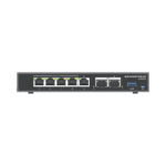 4 en 1: Firewall Nueva Generación, Router, PBX IP, Switch Gigabit de 5 Puertos (4 PoE) y 2 Puertos SFP 2.5 Gigabit GCC6010-l