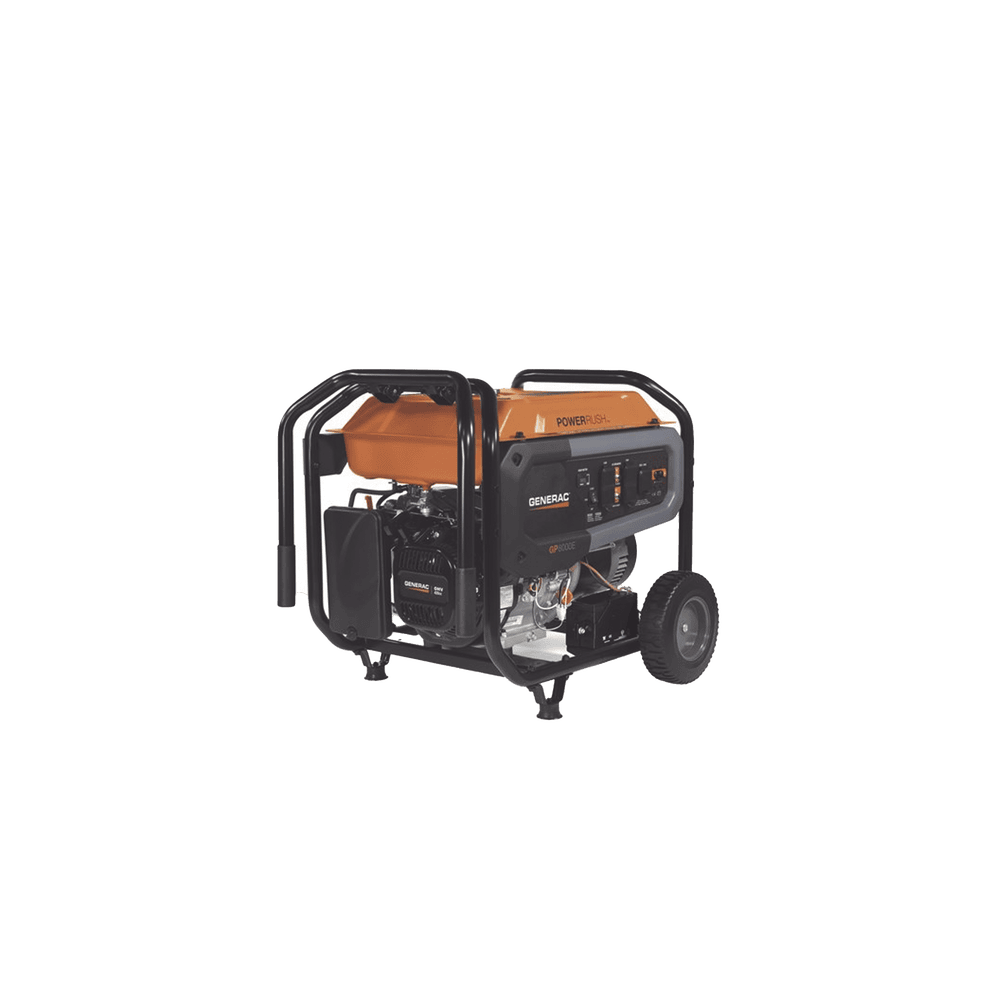 GP8000E-FRENTE-l Generador Inversor Portátil a Gasolina, 8 kW, 120/240Vca, Arranque Eléctrico GP8000E 2