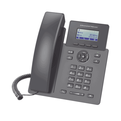 Teléfono IP Grado Operador, 2 líneas SIP con 2 cuentas, PoE, codec Opus, IPV4/IPV6 con gestión en la nube GDMS