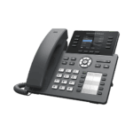 Teléfono IP Wi-Fi, Grado Operador, 8 líneas SIP con 4 cuentas, pantalla a color 2.8", puertos Gigabit, Bluetooth, PoE, codec Opus, IPV4/IPV6 con gestión en la nube GDMS GRP2634-l
