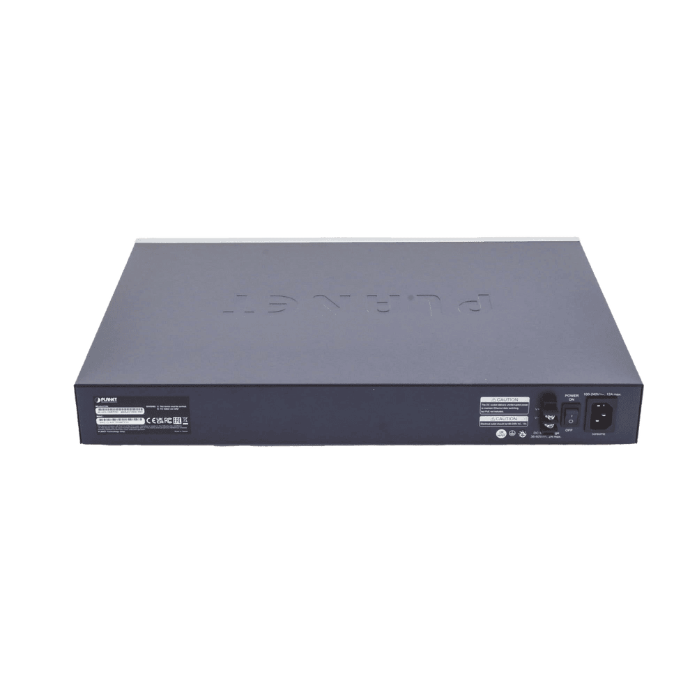 GS632024UP2T2XV-AD-3-l Switch Administrable L3, 24 puertos Gigabit PoE 802.3bt, 2 puertos 10G SFP+, Pantalla Tactil, Fuente Redundante, (600W) GS-6320-24UP2T2XV 4