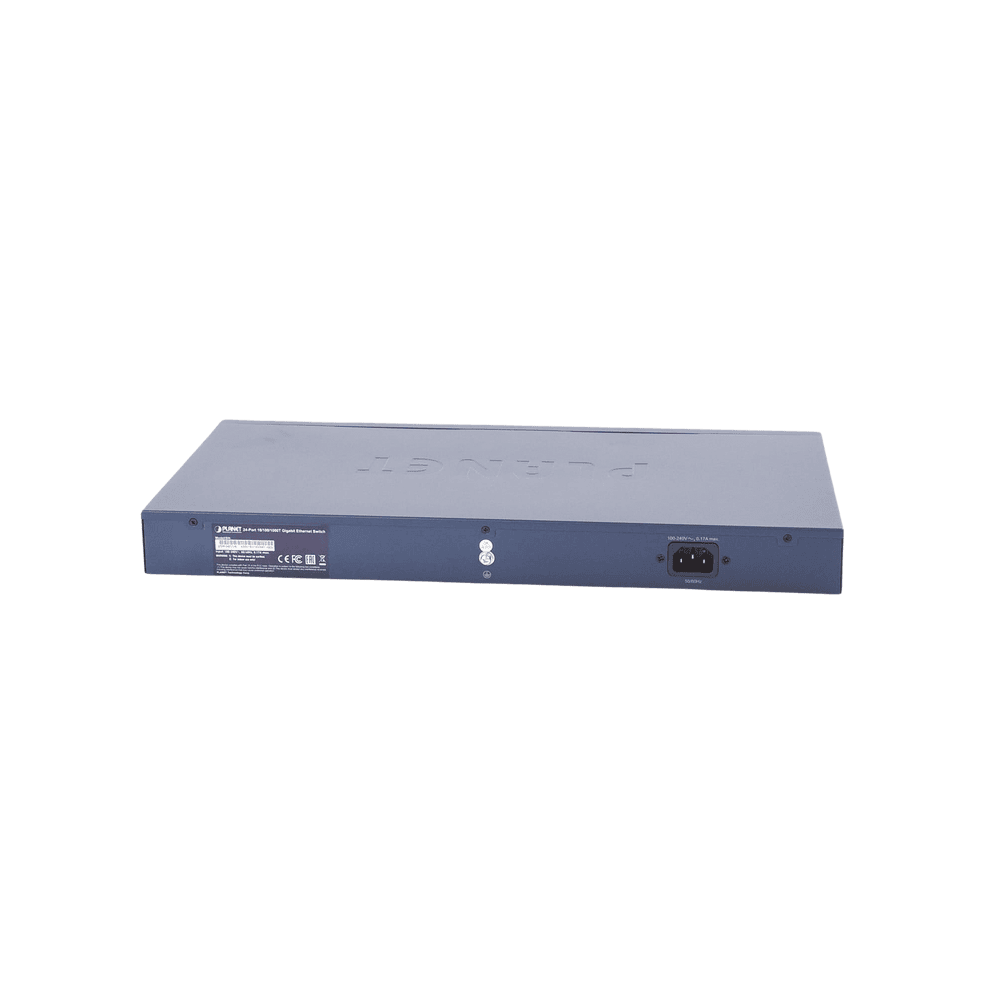 GSW2401-AD-2-l Switch No Administrable Gigabit de 24 Puertos 10/100/1000 Mbps, Con Modo Extendido Para Envió de Datos de Hasta 200 m GSW-2401 3