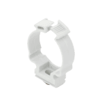Soporte de collar (Abrazadera), PVC Auto-extinguible, cerrado para tubería de 32 mm GW50608-AD-4-l
