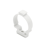 Soporte de collar (Abrazadera), PVC Auto-extinguible, cerrado para tubería de 40 mm GW50630-AD-2-l