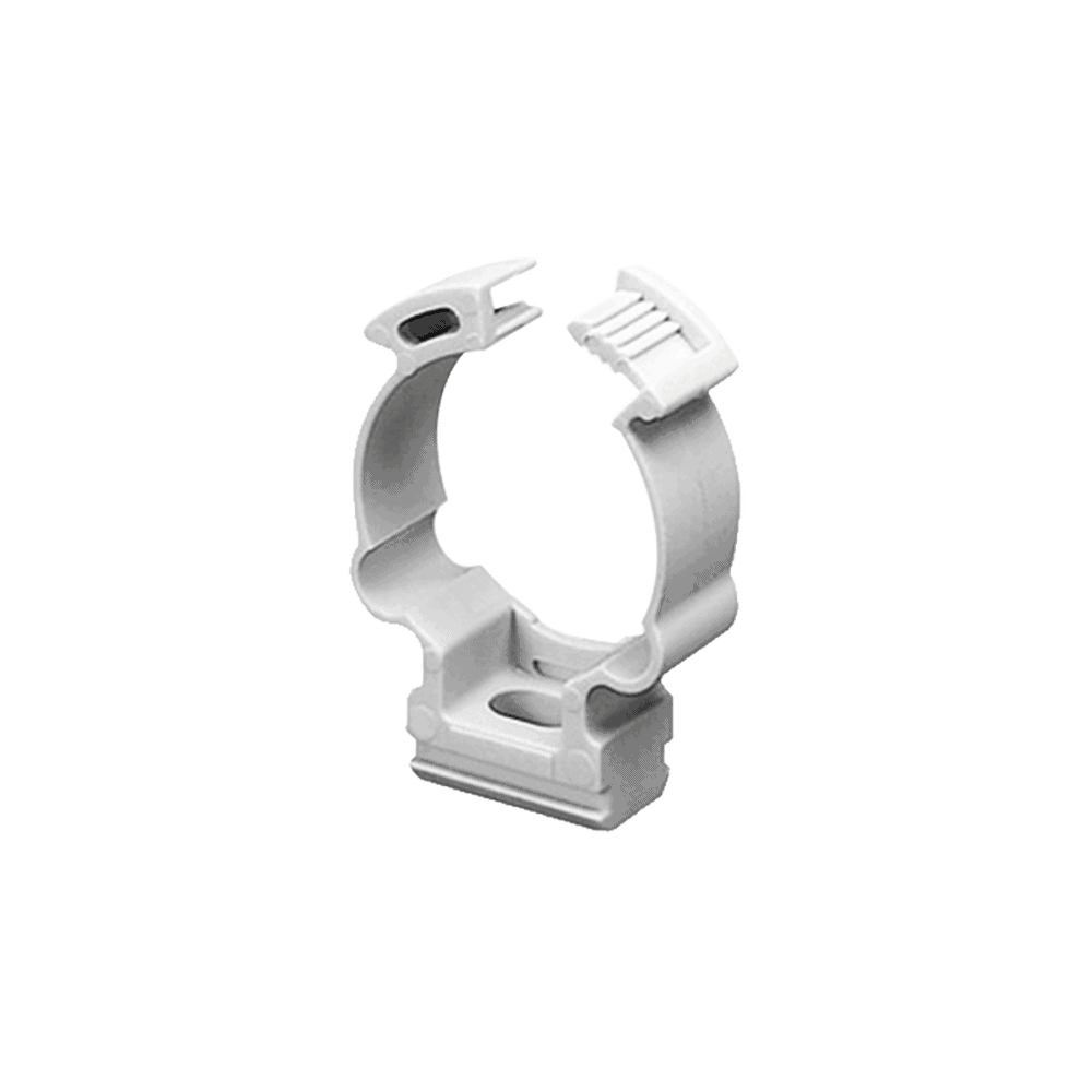 GW50631-l Soporte de collar (Abrazadera), PVC Auto-extinguible, cerrado para tubería de 50 mm GW-50-631 1