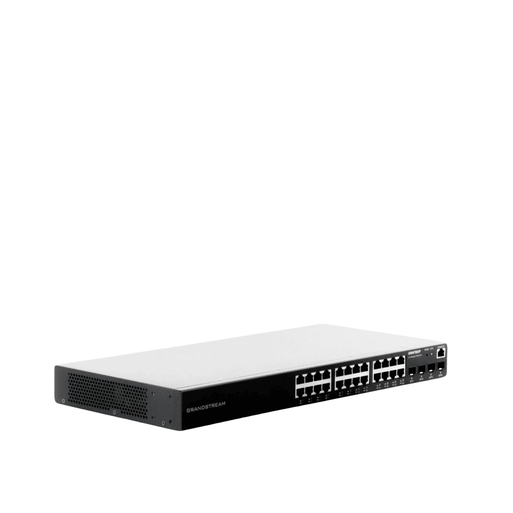 GWN7803P-AD-3-l Switch Gigabit PoE+ Administrable / 24 puertos 10/100/1000 Mbps + 4 Puertos SFP Uplink / Hasta 360W / Compatible con GWN Cloud. GWN7803P 4