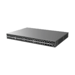 Switch Gigabit PoE+ Administrable / 48 puertos 10/100/1000 Mbps + 6 Puertos SFP+ / Hasta 400W / Compatible con GWN Cloud. GWN7806P-AD-3-l