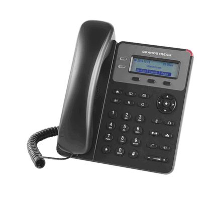 Teléfono IP SMB de 2 Líneas, 1 cuenta SIP con 3 teclas de función programables y conferencia de 3 vías. PoE