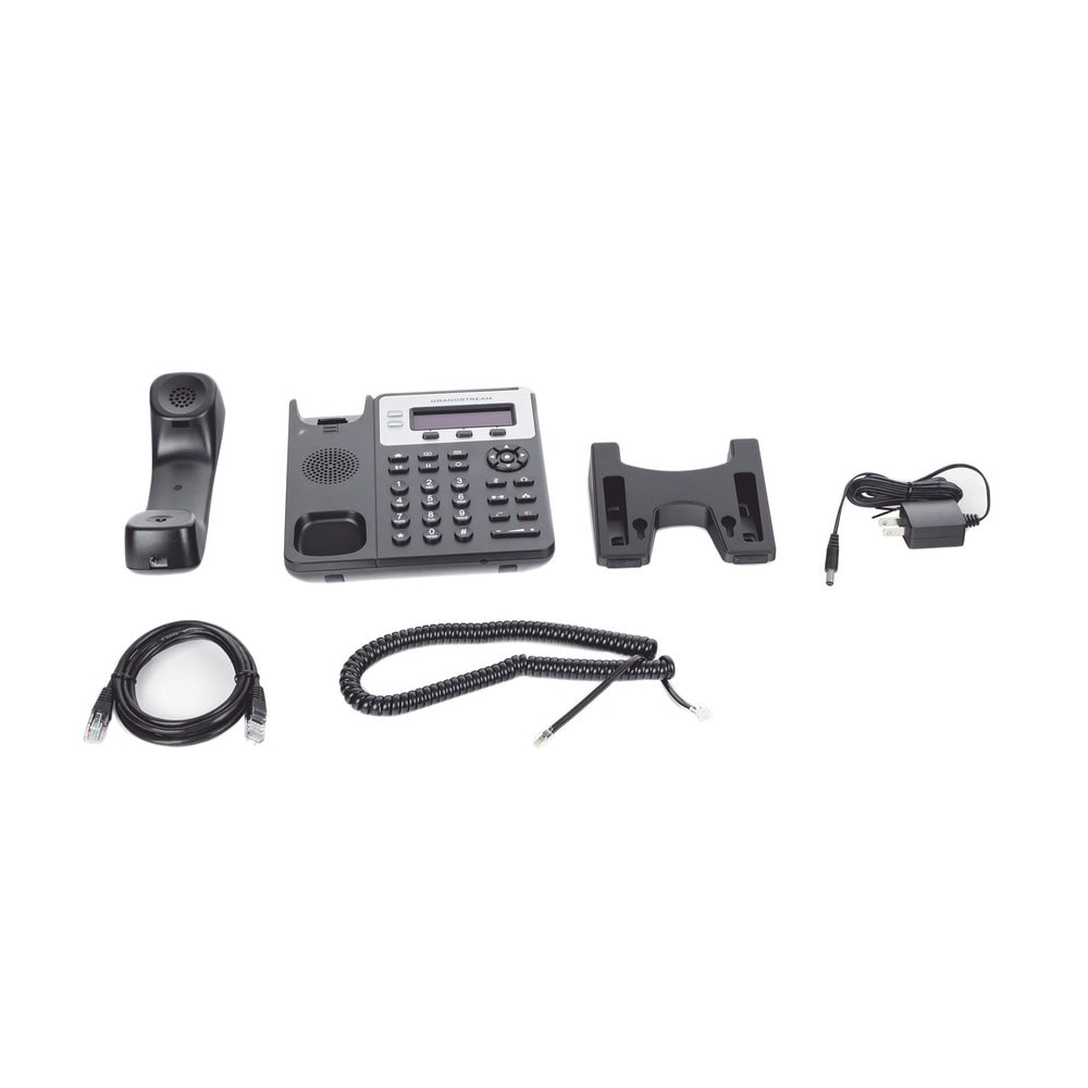 GXP1625-AD-2-l Teléfono IP SMB de 2 Líneas con 3 teclas de función programables y conferencia de 3 vías. PoE GXP-1625 6