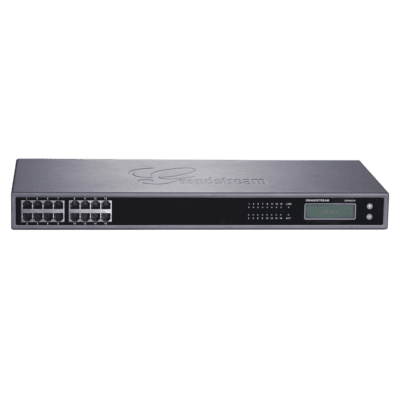 Gateway VoIP GrandStream ATA de 16 puertos FXS + 1 puerto TELCO de 50 pins, p/montaje en rack