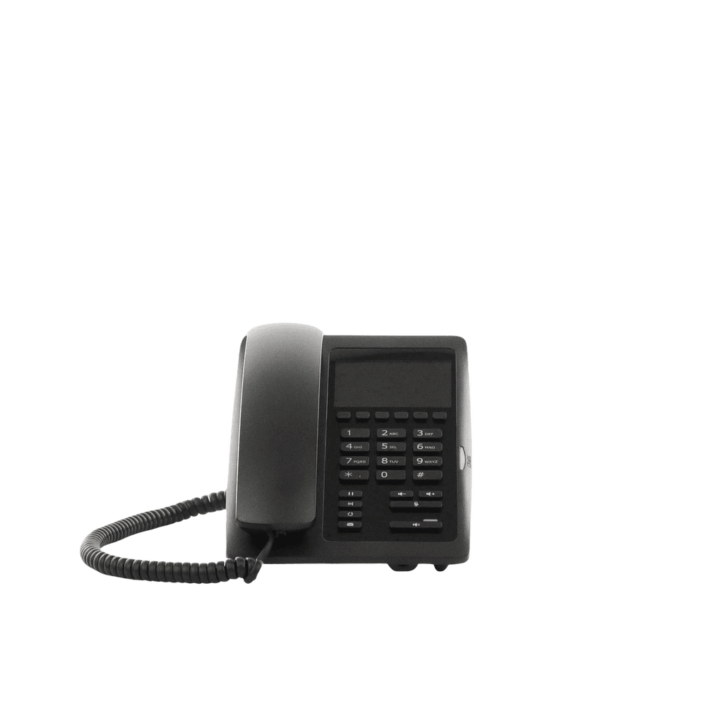 H5WB-AD-6-l (H5W Color Negro)Teléfono IP WiFi para Hotelería, profesional de gama alta con pantalla LCD de 3.5 pulgadas a color, 6 teclas programables para servicio rápido (Hotline) PoE H5WB 7