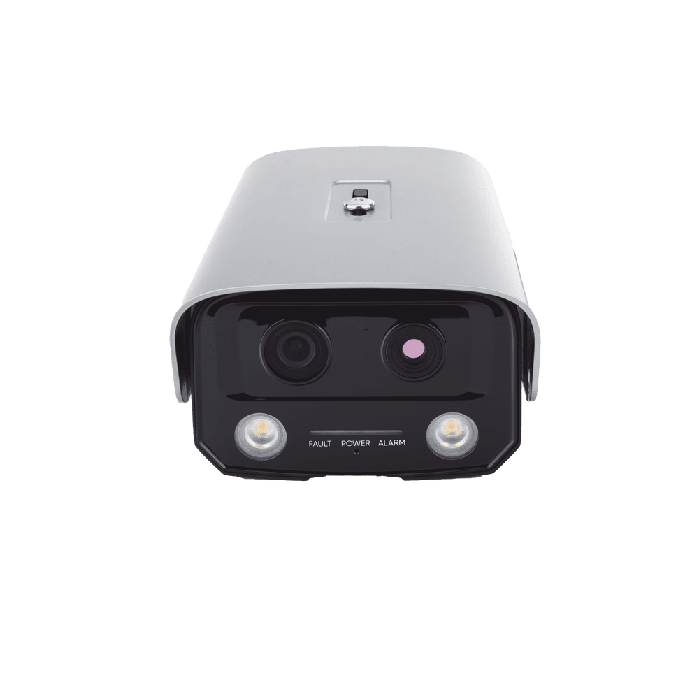HFVT410-AD-1-l (HikFire) Cámara IP de Detección Térmica de Incendios / Detección de Llamas y Temperaturas Anormales / 4 Megapíxel (Lente Óptico) + 1 Megapíxel (Lente Térmico) / Compatible con Hik-Connect HF-VT410 2