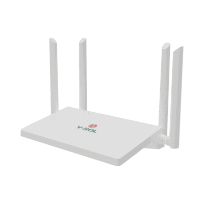 Router Inalámbrico/ WiFi 6 / 4 puertos LAN Gigabit/ Soporta Mesh / Diseño Compacto