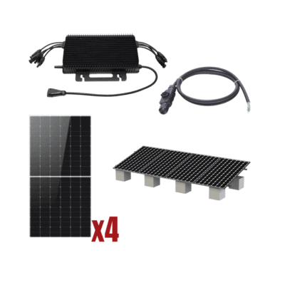 Kit Solar Interconexion  / 2kW  220Vca / Microinversores HOYMILES / Montaje Incluido