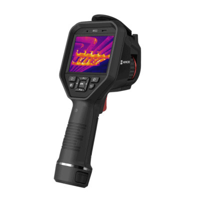 M11 - Cámara Termográfica Portátil Profesional / Resolución Térmica 192 x 144 y Visual 8MP / Pantalla Táctil LCD 3.5" / Rango de -20°C a 550°C / Precisión ±2°C o ±2% / Wi-Fi y