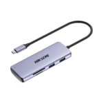 Hub (Adaptador) USB - C / 8 en 1 / 1 Salida HDMI (4K) / 1 Salida USB 2.0 / 3 Salidas USB 3.0 / 1 Salida SD (Memoria SD) / 1 Salida TF (Micro SD) / 1 Entrada USB - C (Carga Rapida / 100 Watts) HSHUBDS8-AD-2-l
