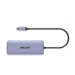Hub (Adaptador) USB - C / 8 en 1 / 1 Salida HDMI (4K) / 1 Salida USB 2.0 / 3 Salidas USB 3.0 / 1 Salida SD (Memoria SD) / 1 Salida TF (Micro SD) / 1 Entrada USB - C (Carga Rapida / 100 Watts) HSHUBDS8-l