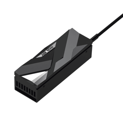 Disipador de calor Activo para SSD M.2 / Aleación de Aluminio / Fácil de Instalación / Ideal para PC de Escritorio