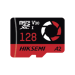 Memoria MicroSD / Clase 10 de 128 GB / Especializada Para Drones Comerciales, Cámaras de Fotografía y de Video / 180 MB/s Lectura / 150 MB/s Escritura HSTFE3_128G-l