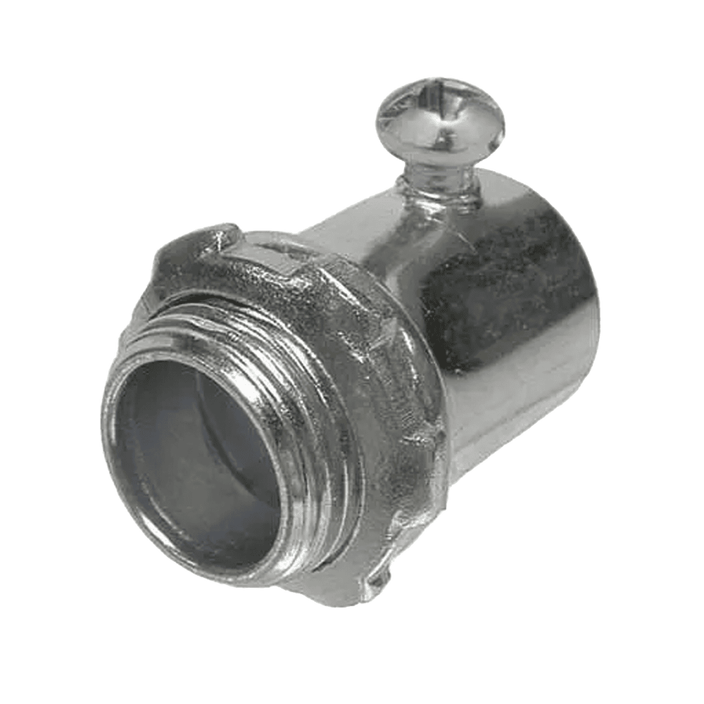 HUB2003-l Conector de 3/4" (19 mm) para Pared Delgada con Tornillo. HUB-2003 1