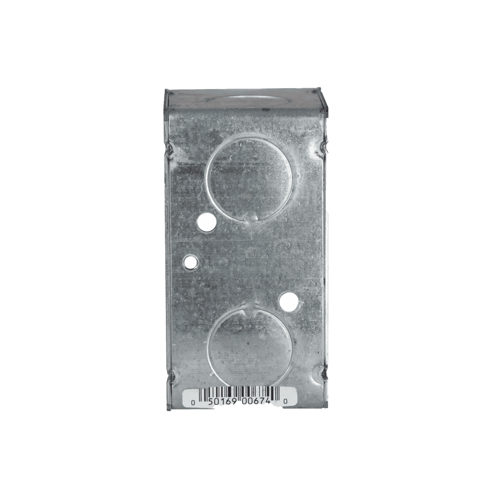 HUB674-AD-2-l Caja (Chalupa) 4x2"/ Profundidad 2-1/8"/ 8 Entradas de 3/4"/Soldada HUB-674 3