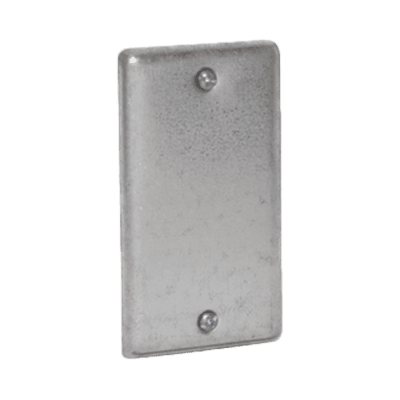 Tapa Ciega de 4" X 2" / Acero Galvanizado.