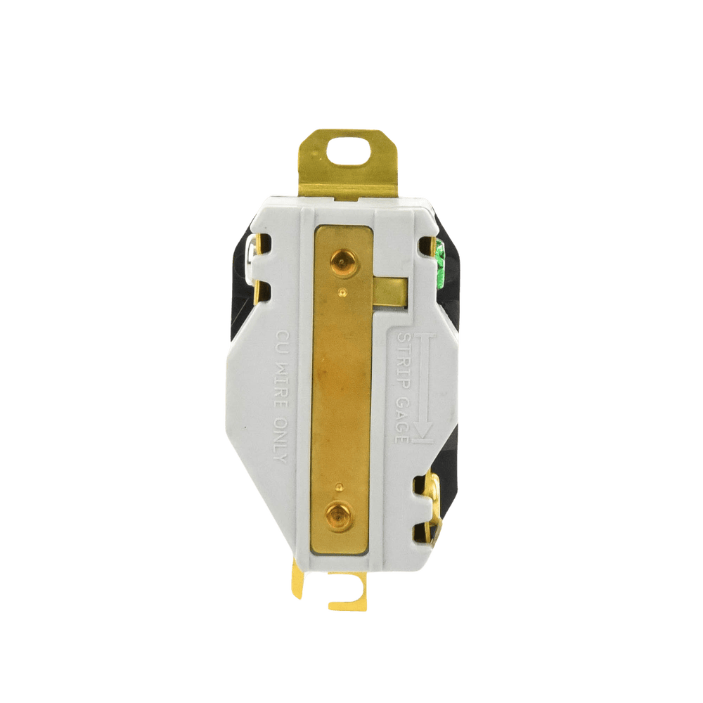 HUBHBL2610-AD-2-l Receptáculo de Media Vuelta Industrial 30 A 125 V CA 2 Polos 3 Hilos (Nema L5-30R) Color Negro. HUB-HBL-2610 3