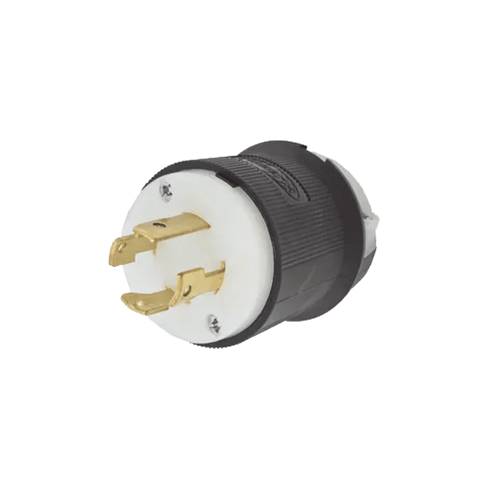 HUBHBL2721-l Clavija con Bloqueo de Media Vuelta Industrial 30 A 250 V CA / 3 Polos 4 Hilos / Nema L15-30P. HUB-HBL-2721 1