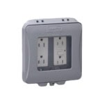 Cubierta Impermeable/ 2 Unidades/ Vertical/ Servicio Pesado/ Expandible/ Color Gris. HUBML2500G-AD-1-l