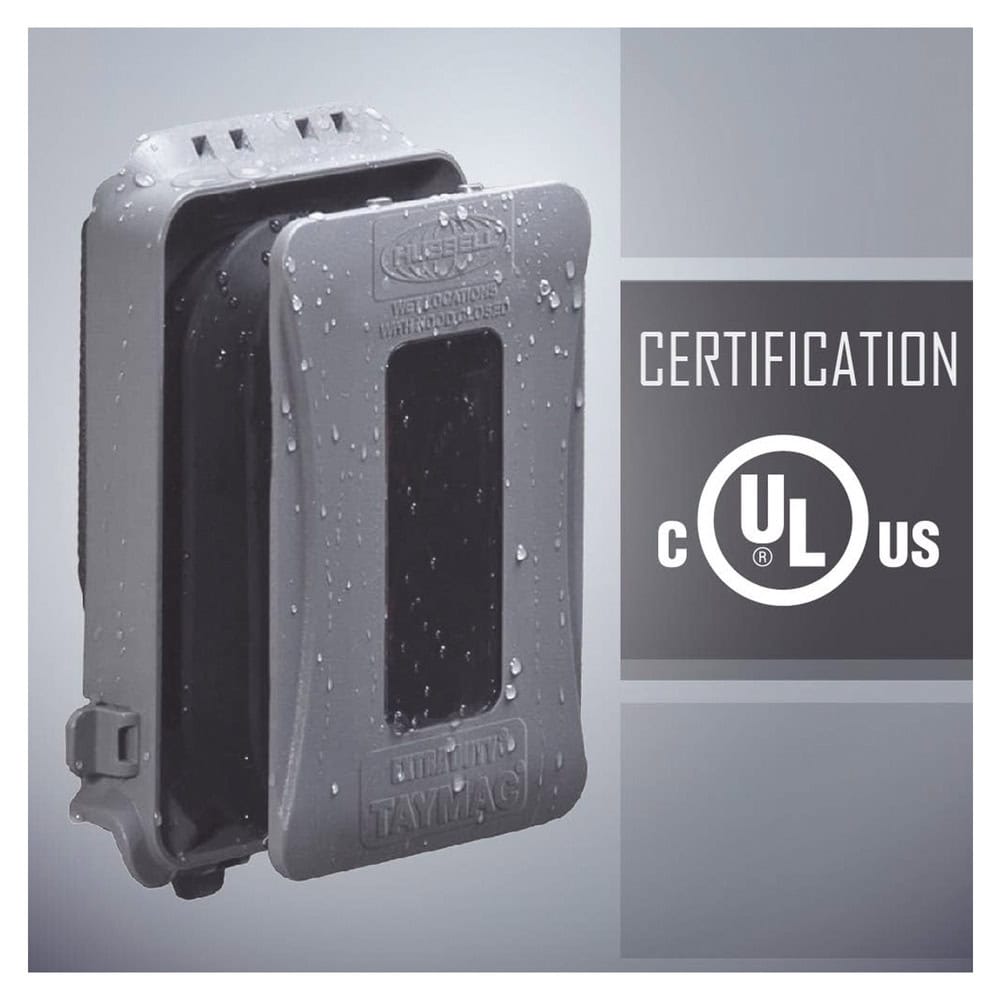 HUBML500G-AD-2-l Cubierta Impermeable/ 1 Unidad/ Horizontal-Vertical/ Servicio Pesado/ Expandible/ Color Gris. HUB-ML500G 4