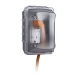 Cubierta Resistente a Intemperie/ 1 Unidad/ Horizontal/Vertical/ Profundidad 2-3/4"/ Transparente. HUBMM410C-l