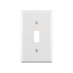 Placa para Interruptor de Palanca / Color Blanco. HUBP1W-l