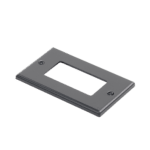 Tapa para Contacto Dúplex Color Negro. HUBP26BK-AD-1-l