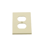 Placa de Pared para Contacto Duplex Color Marfil. HUBP8I-AD-2-l