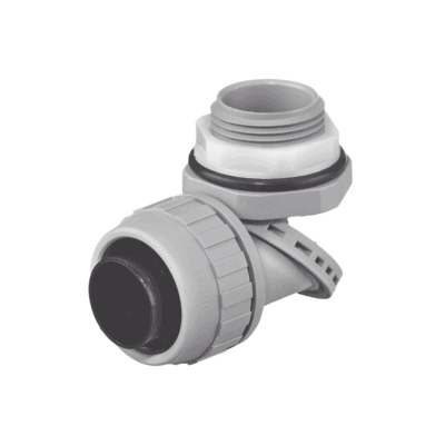 Conector Multi Posición de Nylon de 1" para Tubería Liquidtight Polytuff.