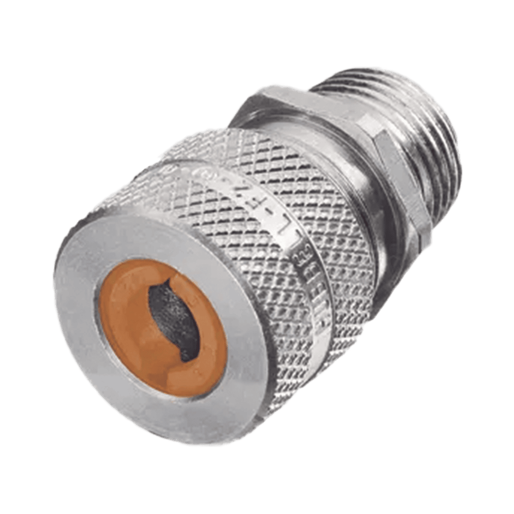 HUBSHC1030-l Conector de cable, de aluminio macho recto, .13 - .19" (3.2 - 4.7 mm), 3/4". HUB-SHC-1030 1