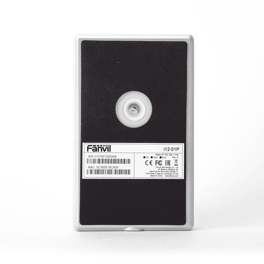 I12N01P-AD-1-l Intercomunicador IP, 2 líneas SIP, 2 relevadores con botón para llamada, anti-vandálico, IP65 e IK10, PoE I12-N-01P 4