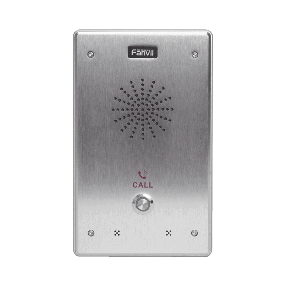 I12N01P-l Intercomunicador IP, 2 líneas SIP, 2 relevadores con botón para llamada, anti-vandálico, IP65 e IK10, PoE I12-N-01P 1