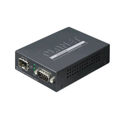 Convertidor de Medios RS-232/422/485 a SFP 100 Base-FX