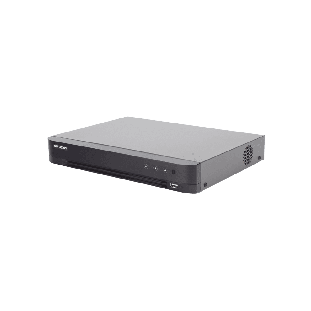 IDS7208HQHIM1_XT-AD-1-l DVR 8 Canales TURBOHD + 4 Canales IP / 5 Megapixel Lite - 3K Lite / Audio de Dos Vías por Coaxitron / Reconocimiento Facial / ACUSENSE (Evita falsas alarmas) / 1 Bahía de Disco Duro / Salida de Video en Full HD IDS-7208HQHI-M1/XT 2