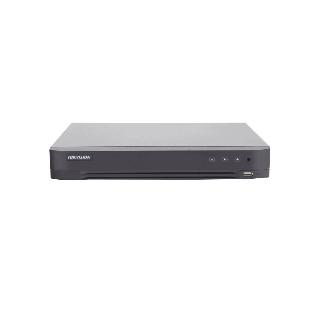 IDS7208HQHIM1_XT-AD-2-l DVR 8 Canales TURBOHD + 4 Canales IP / 5 Megapixel Lite - 3K Lite / Audio de Dos Vías por Coaxitron / Reconocimiento Facial / ACUSENSE (Evita falsas alarmas) / 1 Bahía de Disco Duro / Salida de Video en Full HD IDS-7208HQHI-M1/XT 3