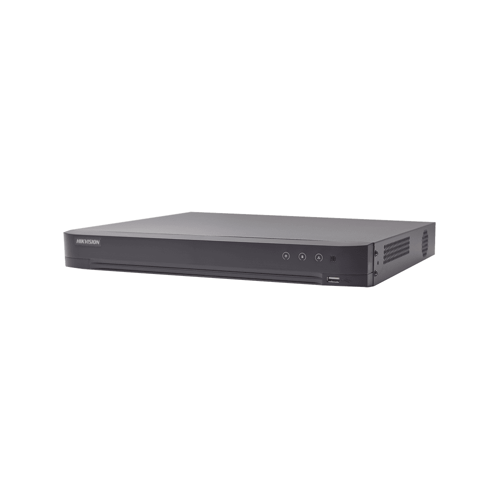 IDS7208HUHIM1_XT-l DVR 8 Canales TURBOHD + 8 Canales IP / 8 Megapixel (4K) / Audio de dos vías por Coaxitron / ACUSENSE / Reconocimiento Facial / 1 Bahía de Disco Duro / Salida de Video en 4K / H.265+ IDS-7208HUHI-M1/XT 1