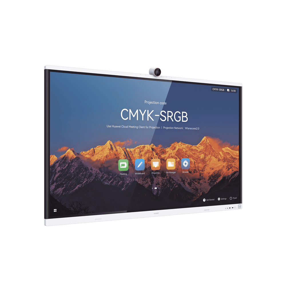 IHS265SA-AD-2-l HUAWEI IdeaHub S2, Pantalla interactiva para Colaboración Inteligente, 65", 4K UHD, Harmony OS, Wi-Fi 6, Cámara inteligente, Funcionalidad BYOM. IHS2-65SA 3