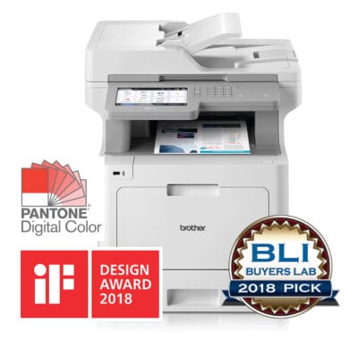 Multifuncional Láser Color Brother Valor MFCL9570CDW, 33 ppm B/N/Color, Full Dúplex, Gigabit Ethernet, Wifi, Cama Plana Oficio, Tóners de hasta 9,000 págs