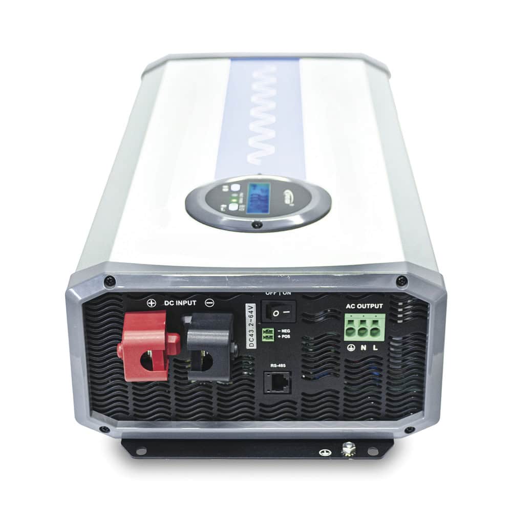 IP200021PLUS-LAT-IZQ-l Inversor IPower-Plus 2000 W, Ent: 24 V, Salida: 120 Vca Ideal para Baterías de Litio IP2000-21PLUS 3
